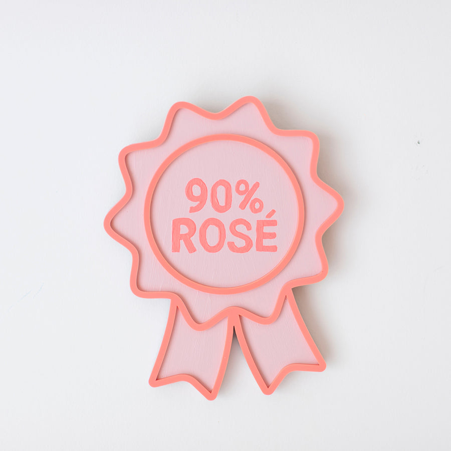 '90% Rosé' Award - Original 3D Artwork by Jen Sievers
