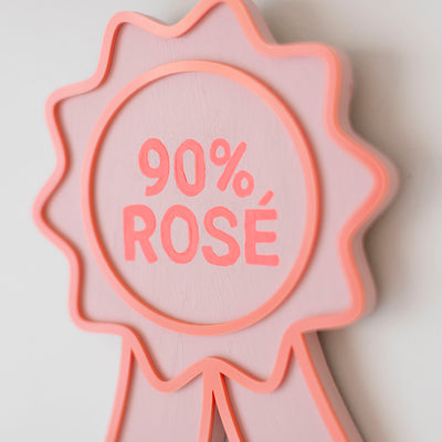 '90% Rosé' Award - Original 3D Artwork by Jen Sievers