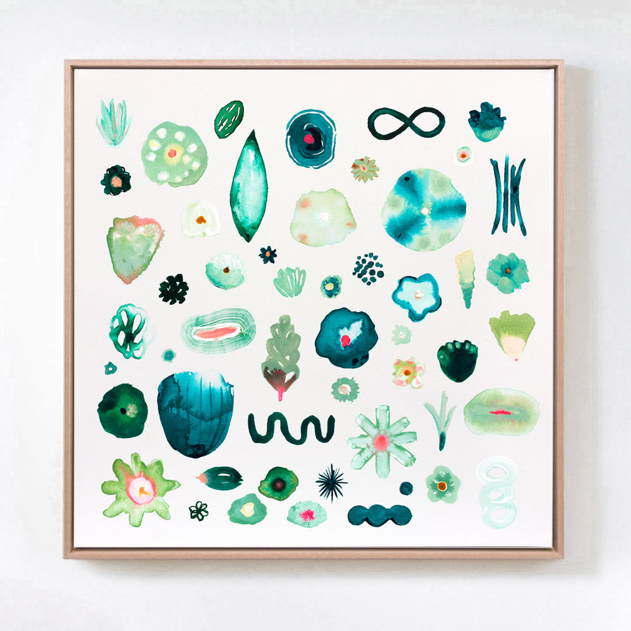 Cloud Nine - Original Artwork on Canvas by Jen Sievers