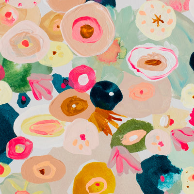 Confetti Energy - Original Artwork on Canvas by Jen Sievers