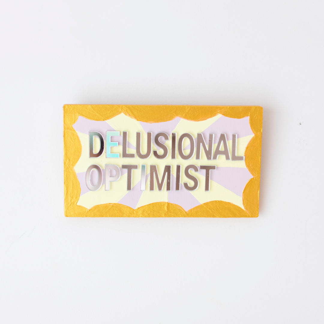 Delusional Optimist - Original 3D Artwork by Jen Sievers