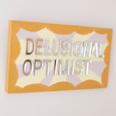 Delusional Optimist - Original 3D Artwork by Jen Sievers