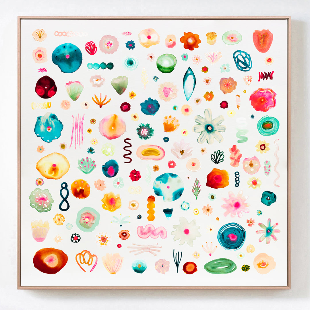 Dopamine Dream - Original Artwork on Canvas by Jen Sievers