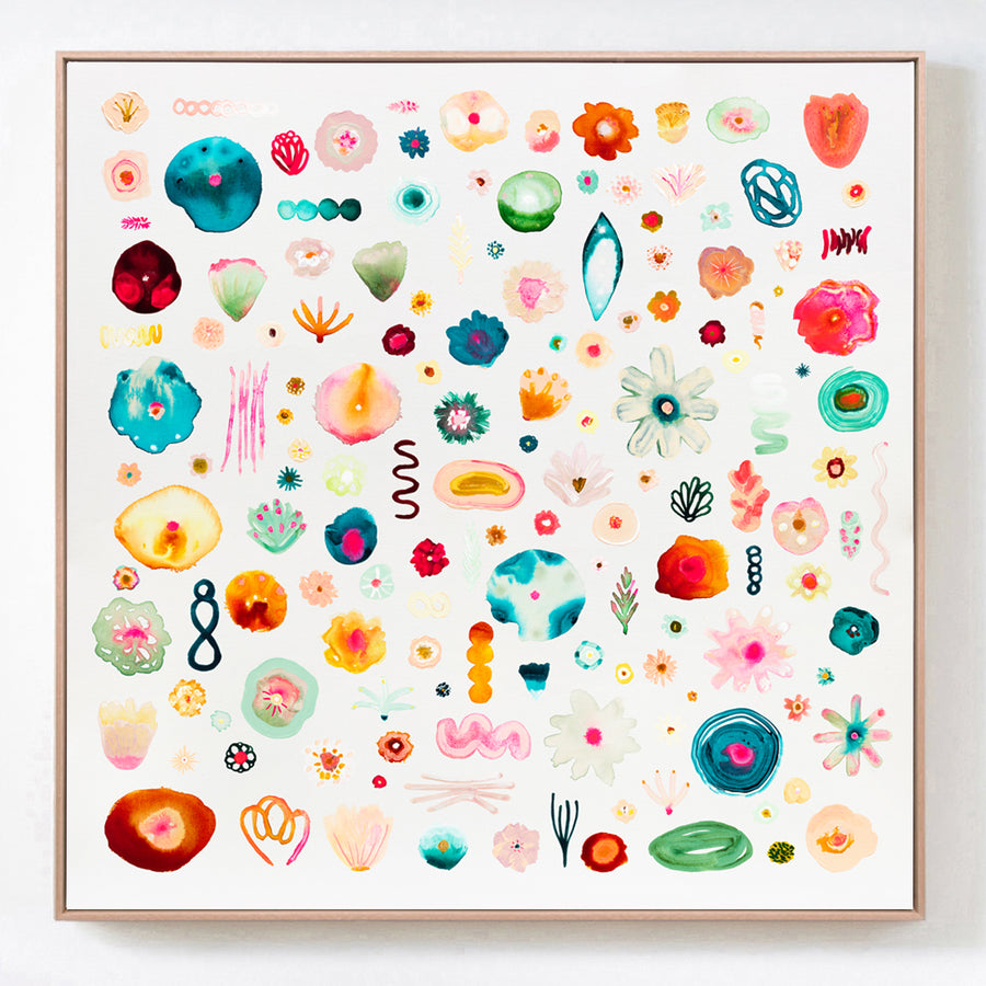 Dopamine Dream - Original Artwork on Canvas by Jen Sievers