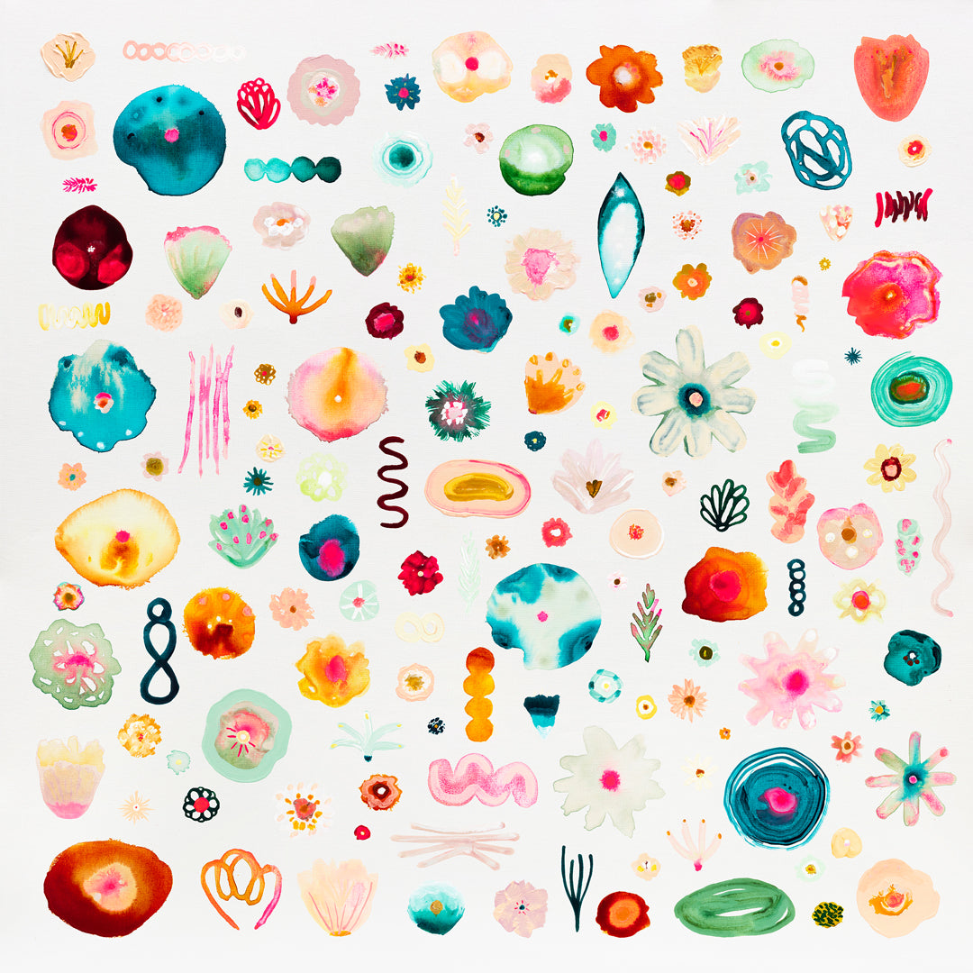 Dopamine Dream - Original Artwork on Canvas by Jen Sievers