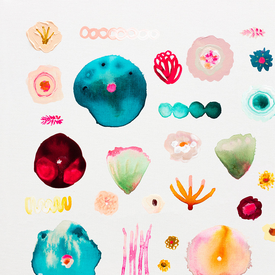 Dopamine Dream - Original Artwork on Canvas by Jen Sievers