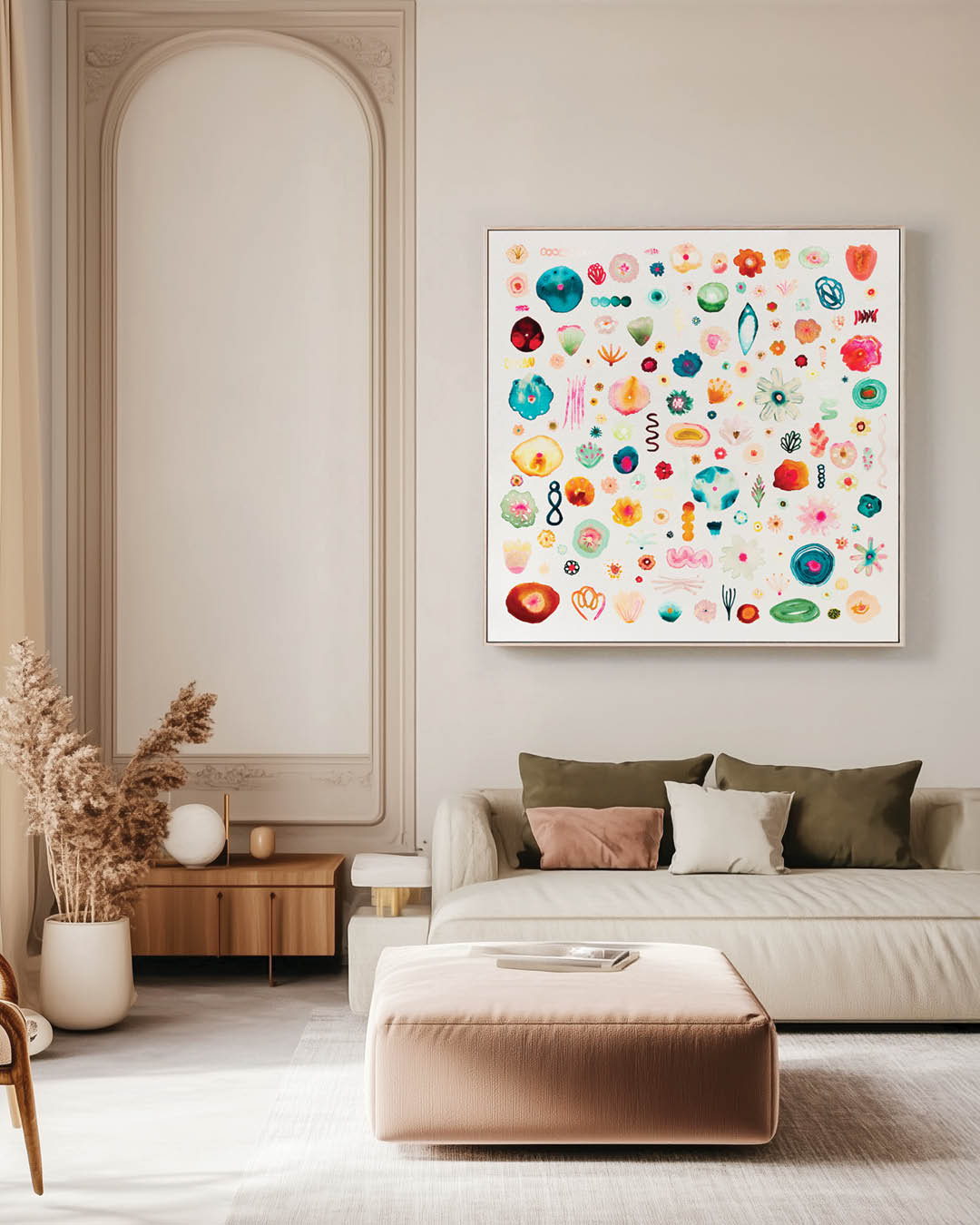 Dopamine Dream - Original Artwork on Canvas by Jen Sievers