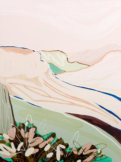 Ever So Close (Blue Mountains) - Original Artwork on Canvas by Jen Sievers