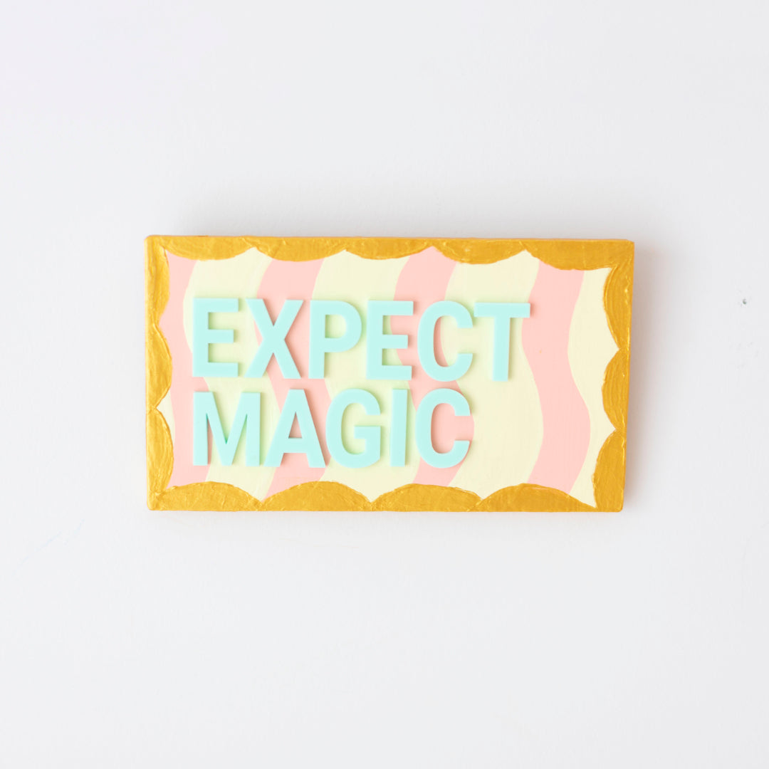Expect Magic Mint - Original 3D Artwork by Jen Sievers