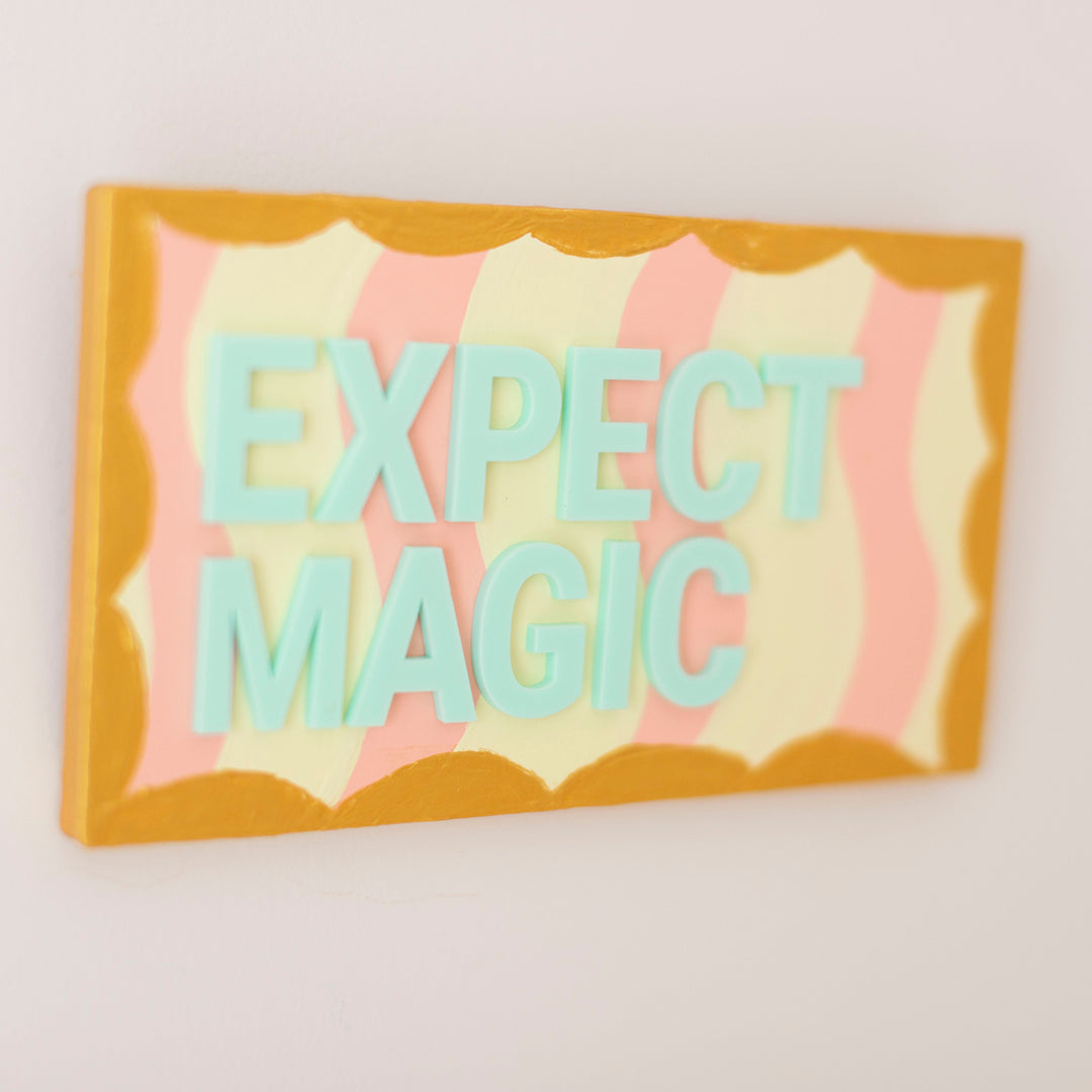 Expect Magic Mint - Original 3D Artwork by Jen Sievers