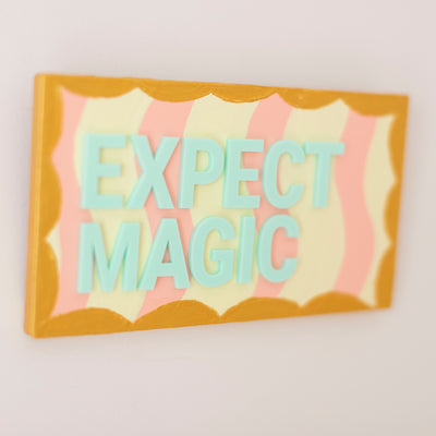 Expect Magic Mint - Original 3D Artwork by Jen Sievers