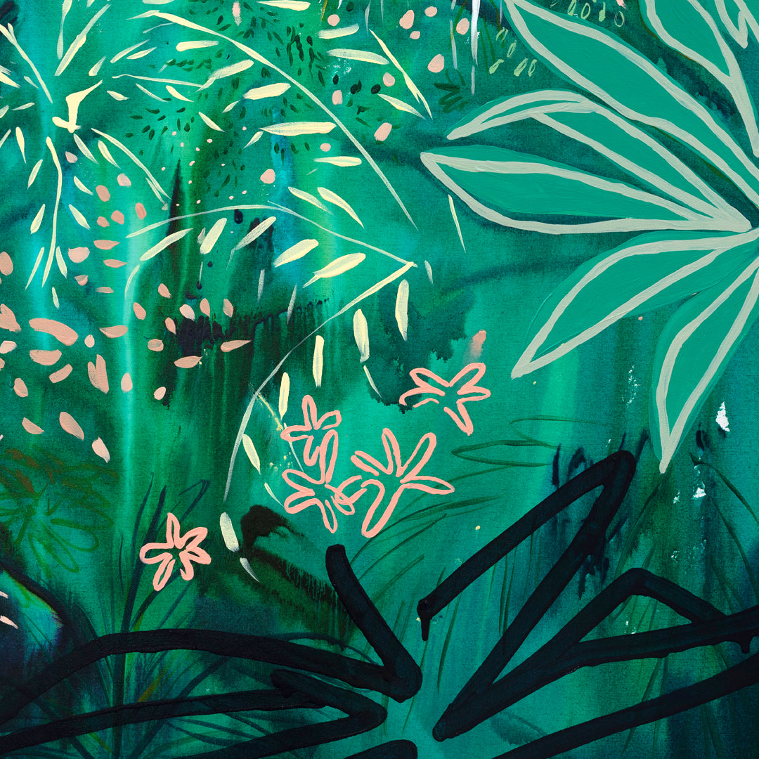 Gleam - Original Artwork on Canvas by Jen Sievers