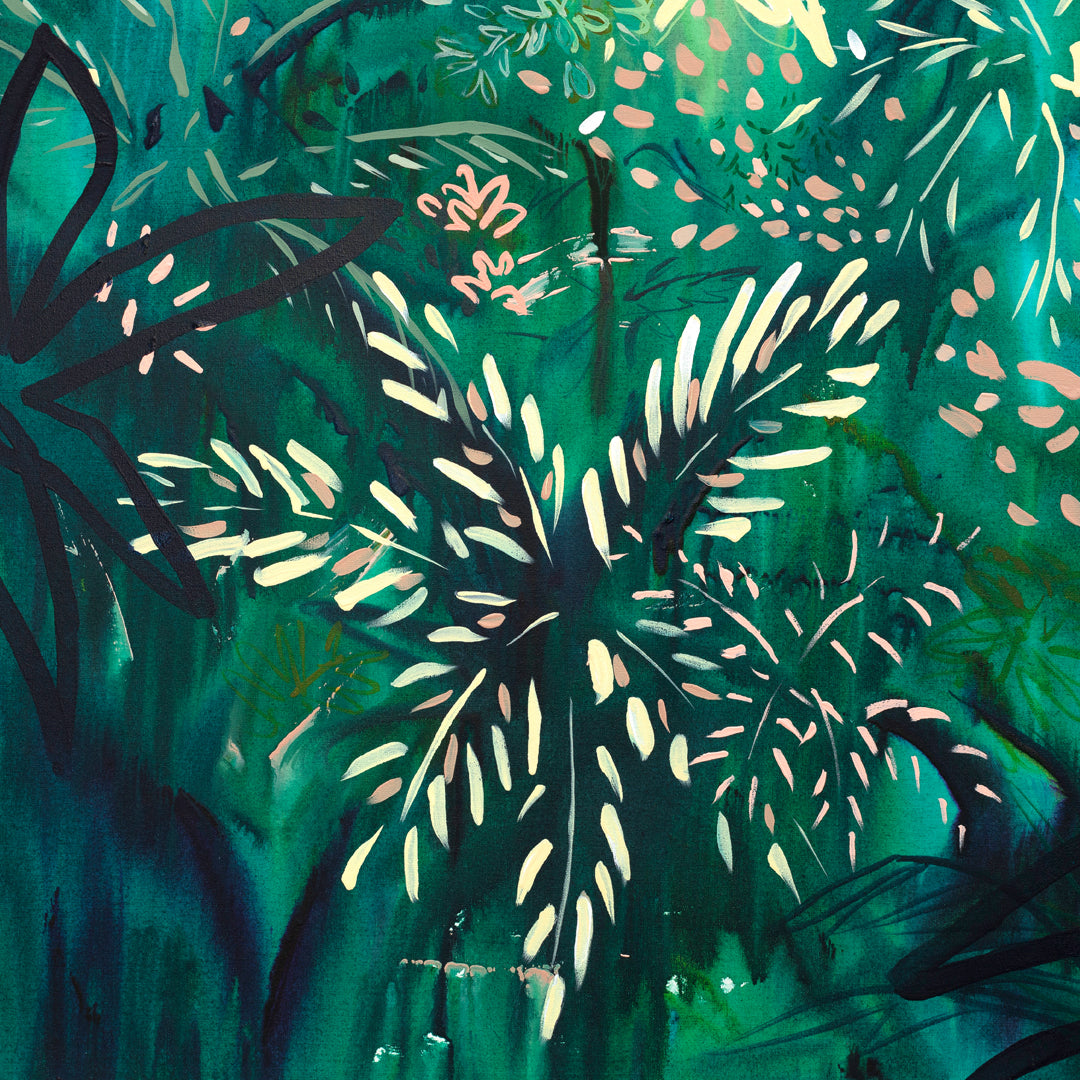 Gleam - Original Artwork on Canvas by Jen Sievers