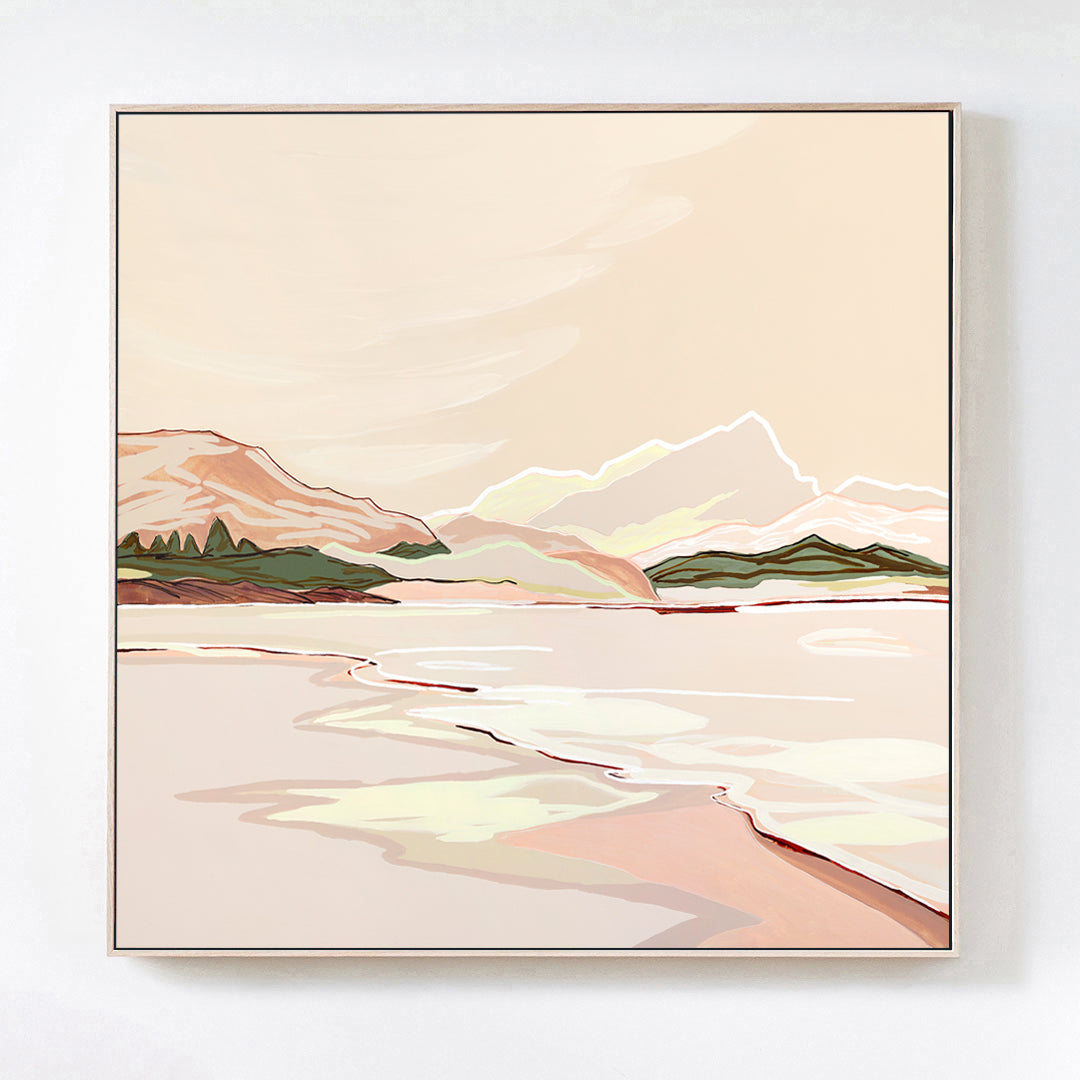 Glimmers (Byron Bay) - Original Artwork on Canvas by Jen Sievers
