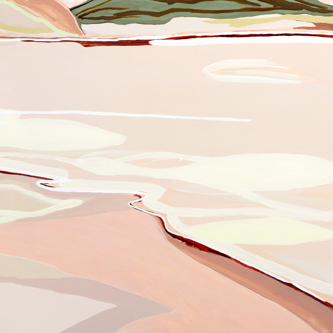 Glimmers (Byron Bay) - Original Artwork on Canvas by Jen Sievers