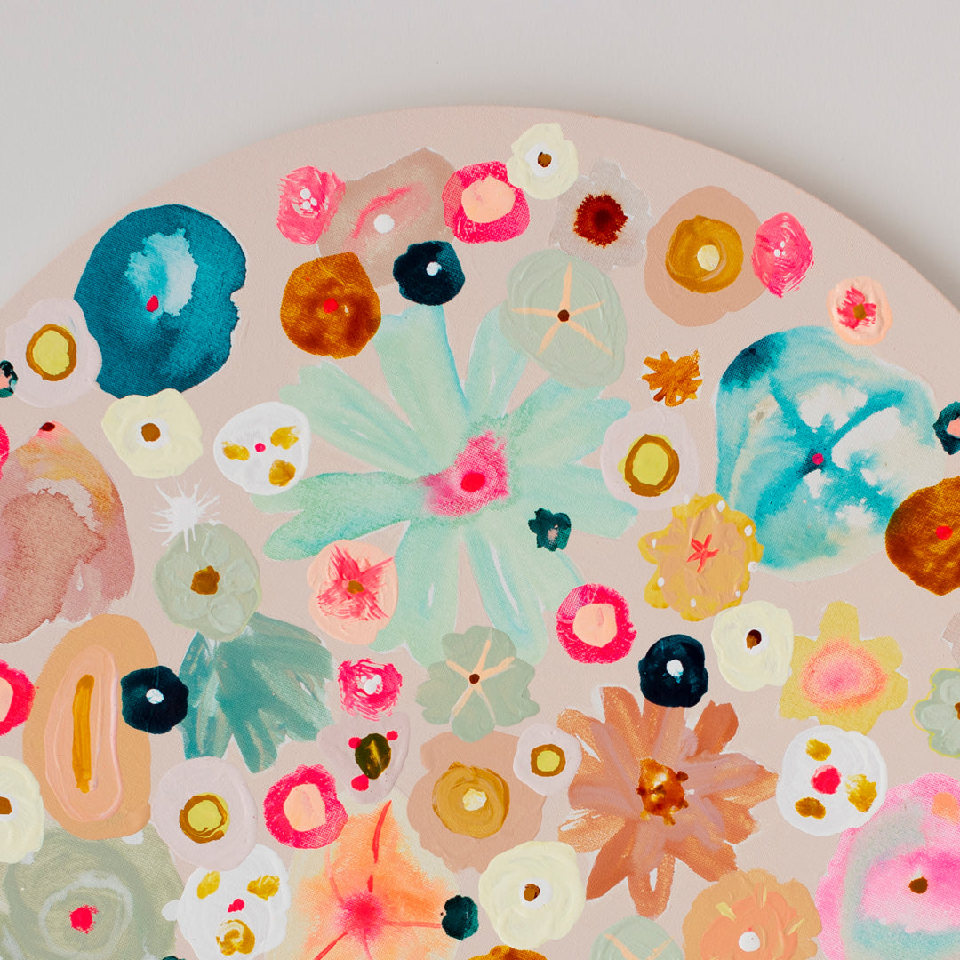 Glow Up - Original Artwork on Canvas by Jen Sievers