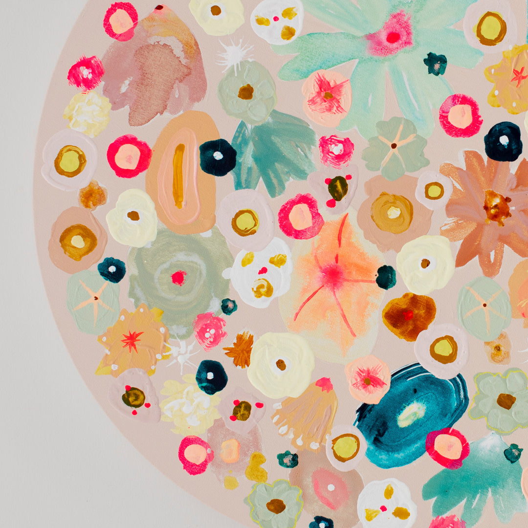 Glow Up - Original Artwork on Canvas by Jen Sievers