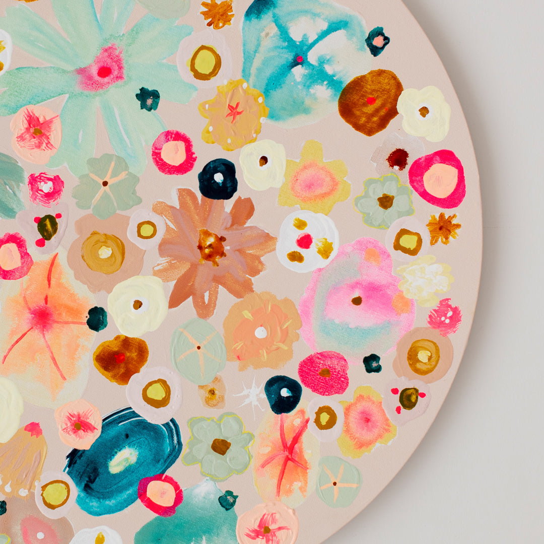 Glow Up - Original Artwork on Canvas by Jen Sievers