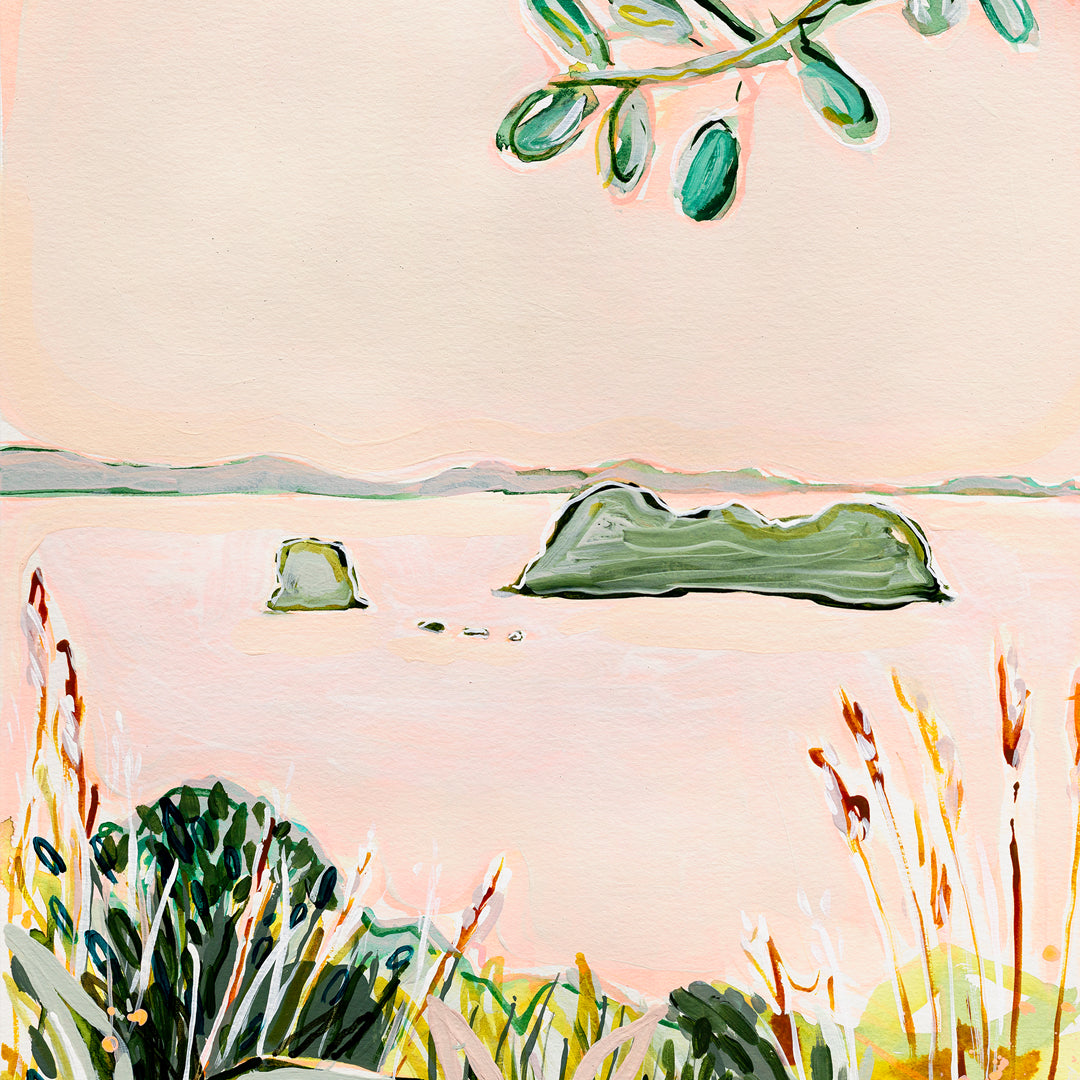 Hahei View Art Print