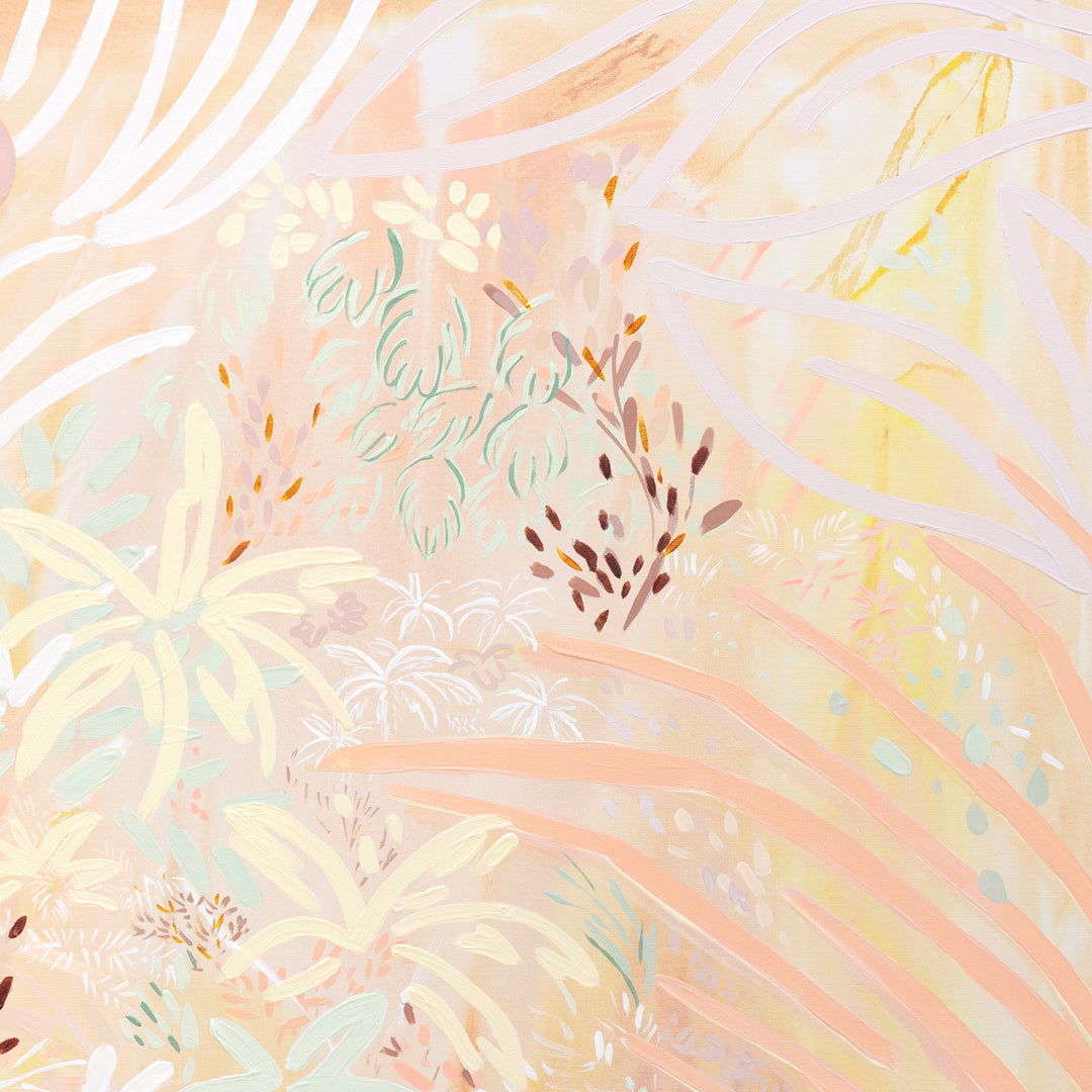 Held - Original Artwork on Canvas by Jen Sievers