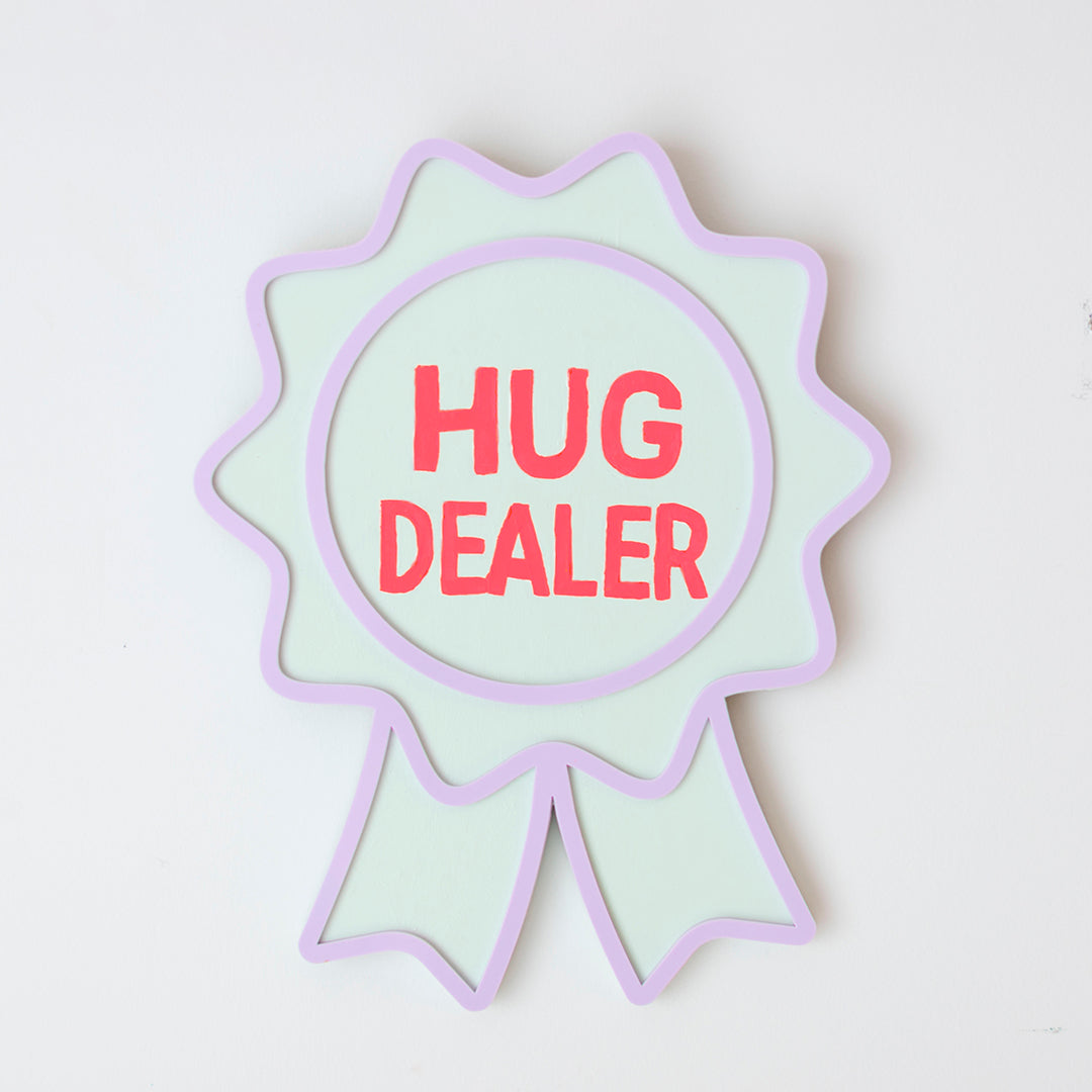 'Hug Dealer' Award - Original 3D Artwork by Jen Sievers