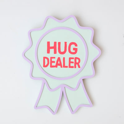 'Hug Dealer' Award - Original 3D Artwork by Jen Sievers