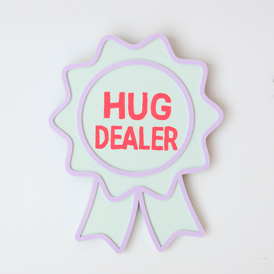 'Hug Dealer' Award - Original 3D Artwork by Jen Sievers