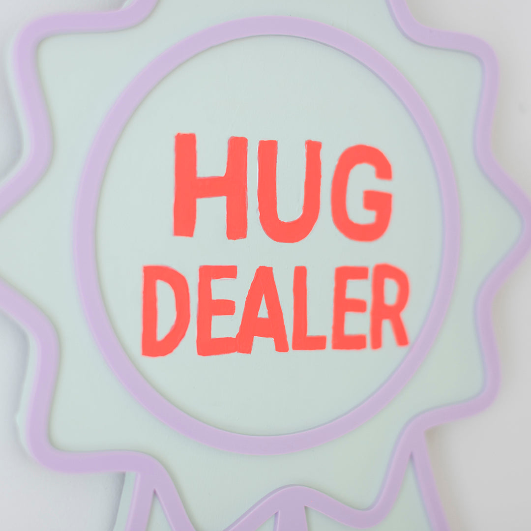 'Hug Dealer' Award - Original 3D Artwork by Jen Sievers