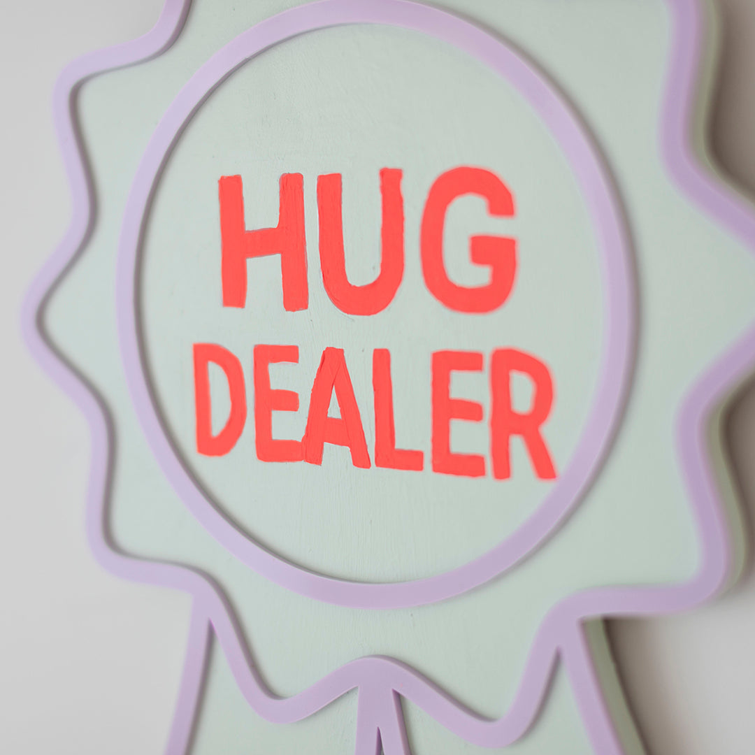 'Hug Dealer' Award - Original 3D Artwork by Jen Sievers