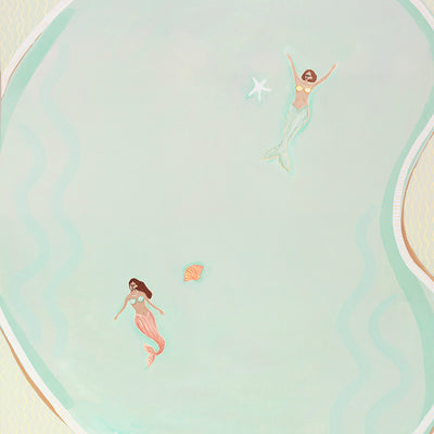 I Dreamed We Were Mermaids - Original Artwork on Canvas by Jen Sievers