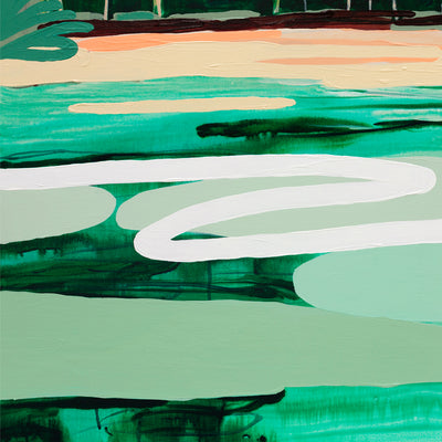 In This Glow - Original Artwork on Canvas by Jen Sievers