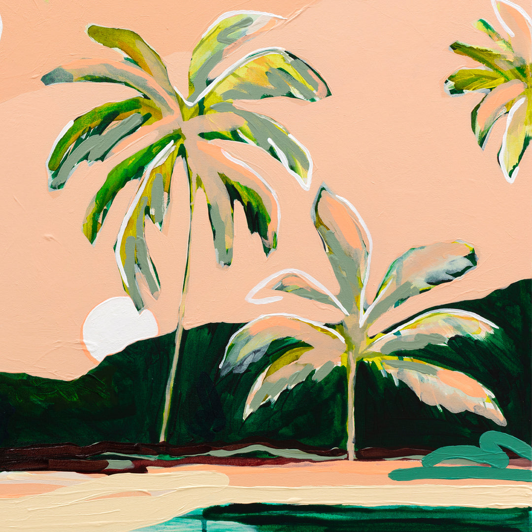 In This Glow - Original Artwork on Canvas by Jen Sievers