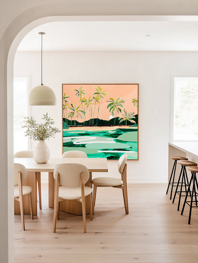 In This Glow - Original Artwork on Canvas by Jen Sievers