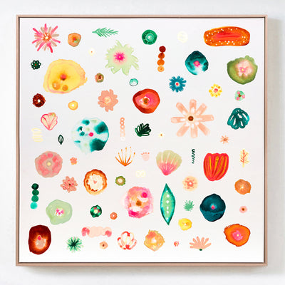 Joy Dealer - Original Artwork on Canvas by Jen Sievers