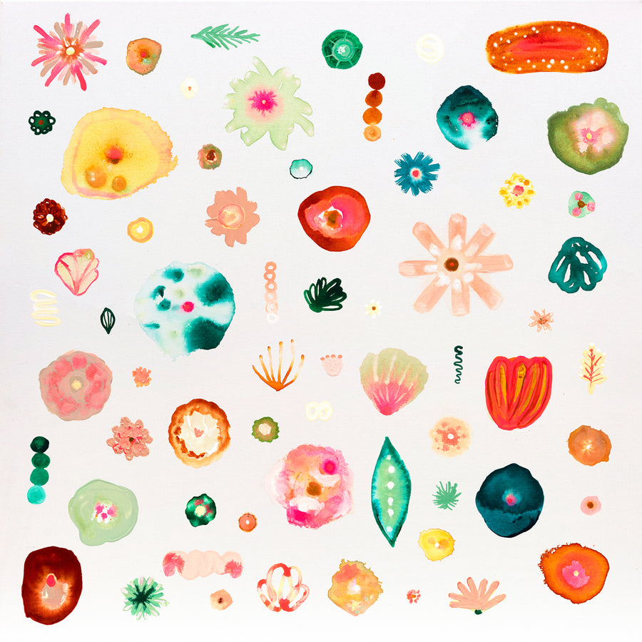 Joy Dealer - Original Artwork on Canvas by Jen Sievers