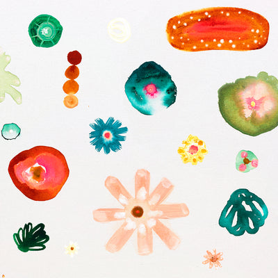 Joy Dealer - Original Artwork on Canvas by Jen Sievers