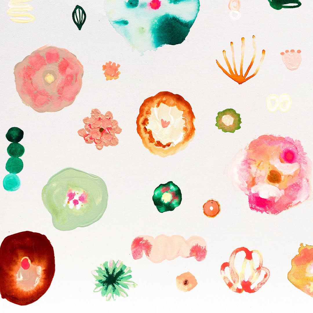 Joy Dealer - Original Artwork on Canvas by Jen Sievers