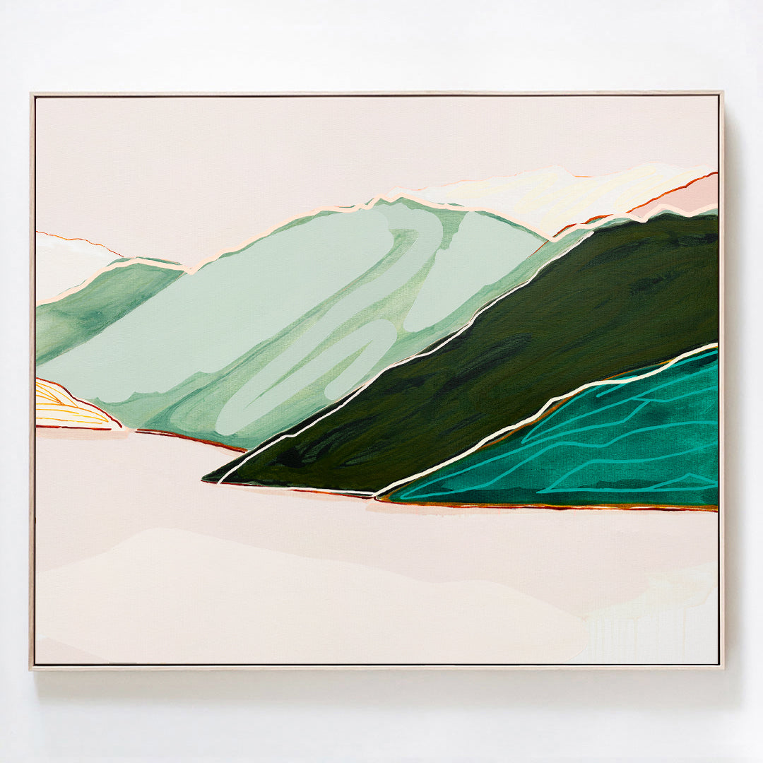 Just Once More Diptych, Lake Wanaka (sold as a pair) - Limited Edition Print