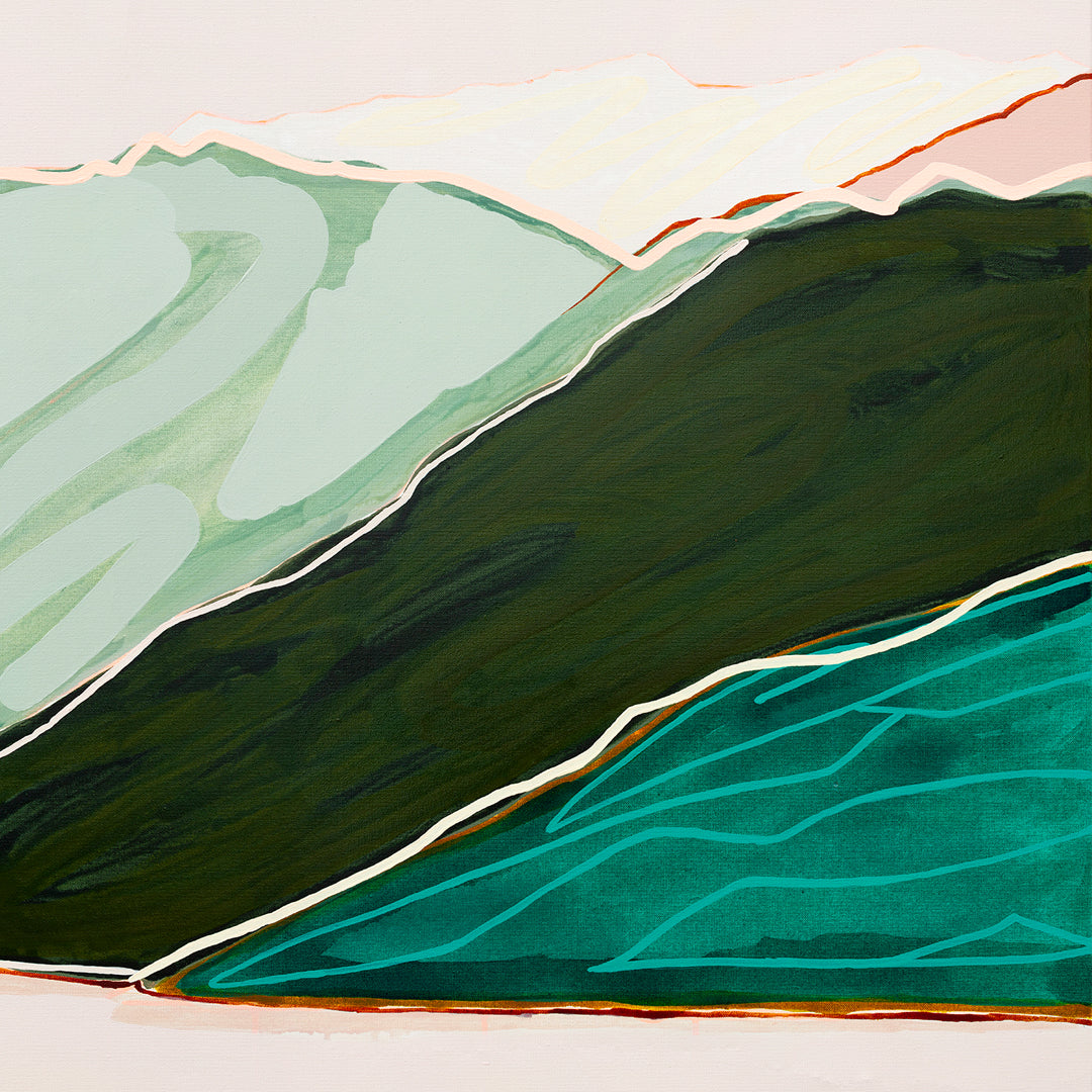 Just Once More Diptych, Lake Wanaka (sold as a pair) - Limited Edition Print