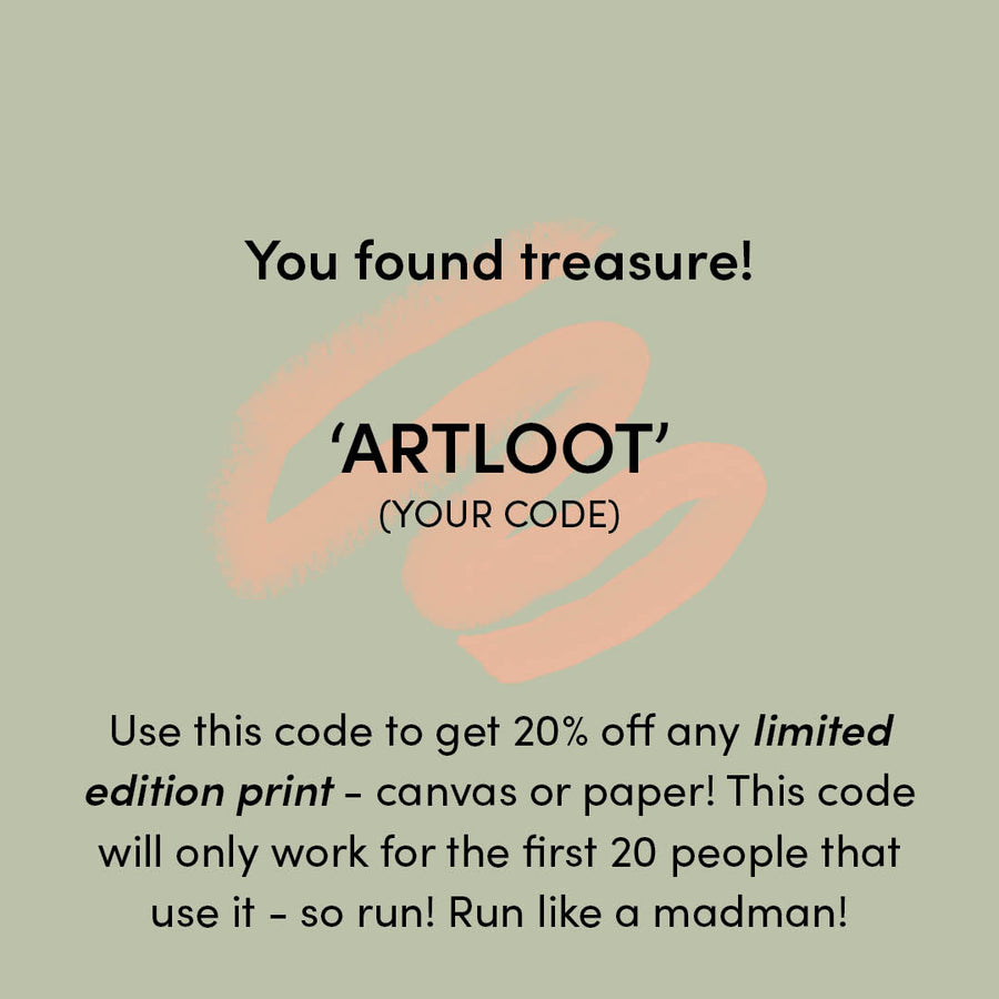 To Float Away (Rarotonga) - Limited Edition Print