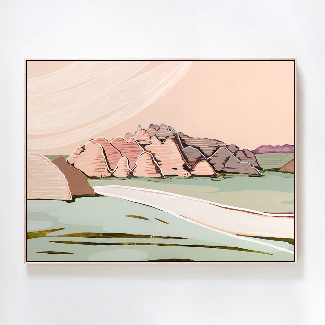 Lost and Found (Bungle Bungle) - Original Artwork on Canvas by Jen Sievers