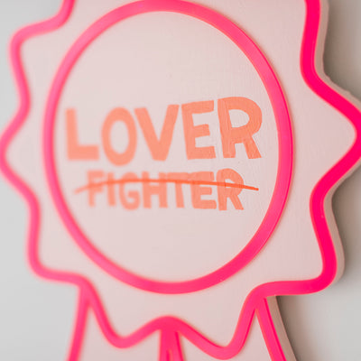 'Lover Not a Fighter' Award - Original 3D Artwork by Jen Sievers