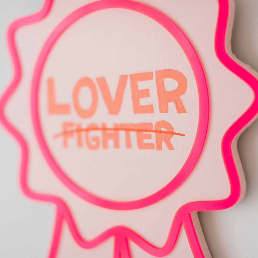 'Lover Not a Fighter' Award - Original 3D Artwork by Jen Sievers