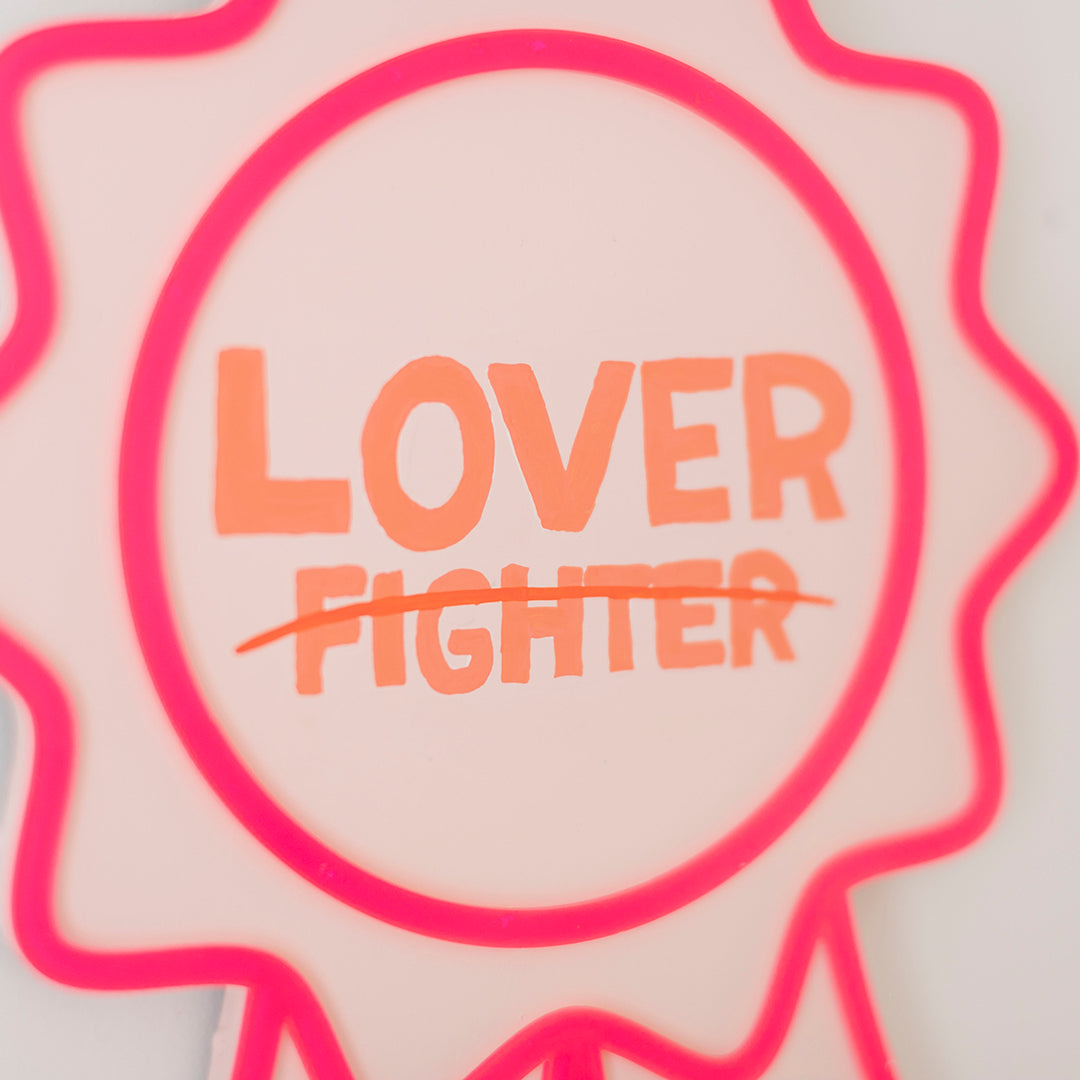 'Lover Not a Fighter' Award - Original 3D Artwork by Jen Sievers