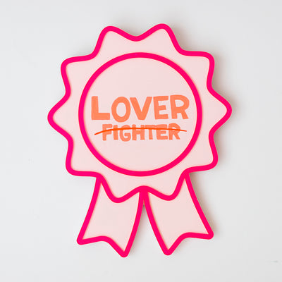 'Lover Not a Fighter' Award - Original 3D Artwork by Jen Sievers