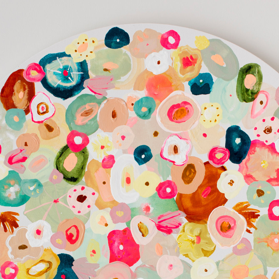 Lucky Charms - Original Artwork on Canvas by Jen Sievers