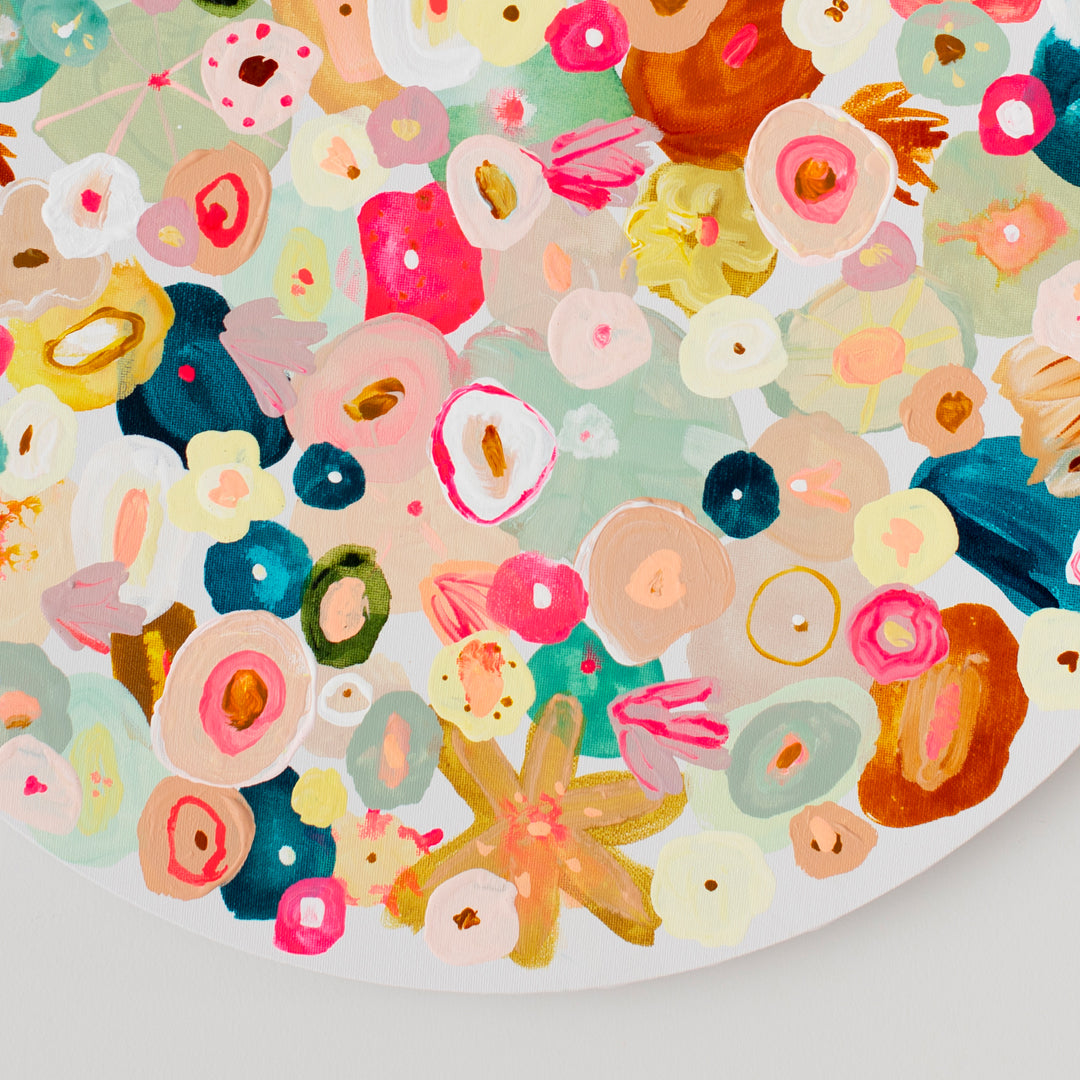 Lucky Charms - Original Artwork on Canvas by Jen Sievers