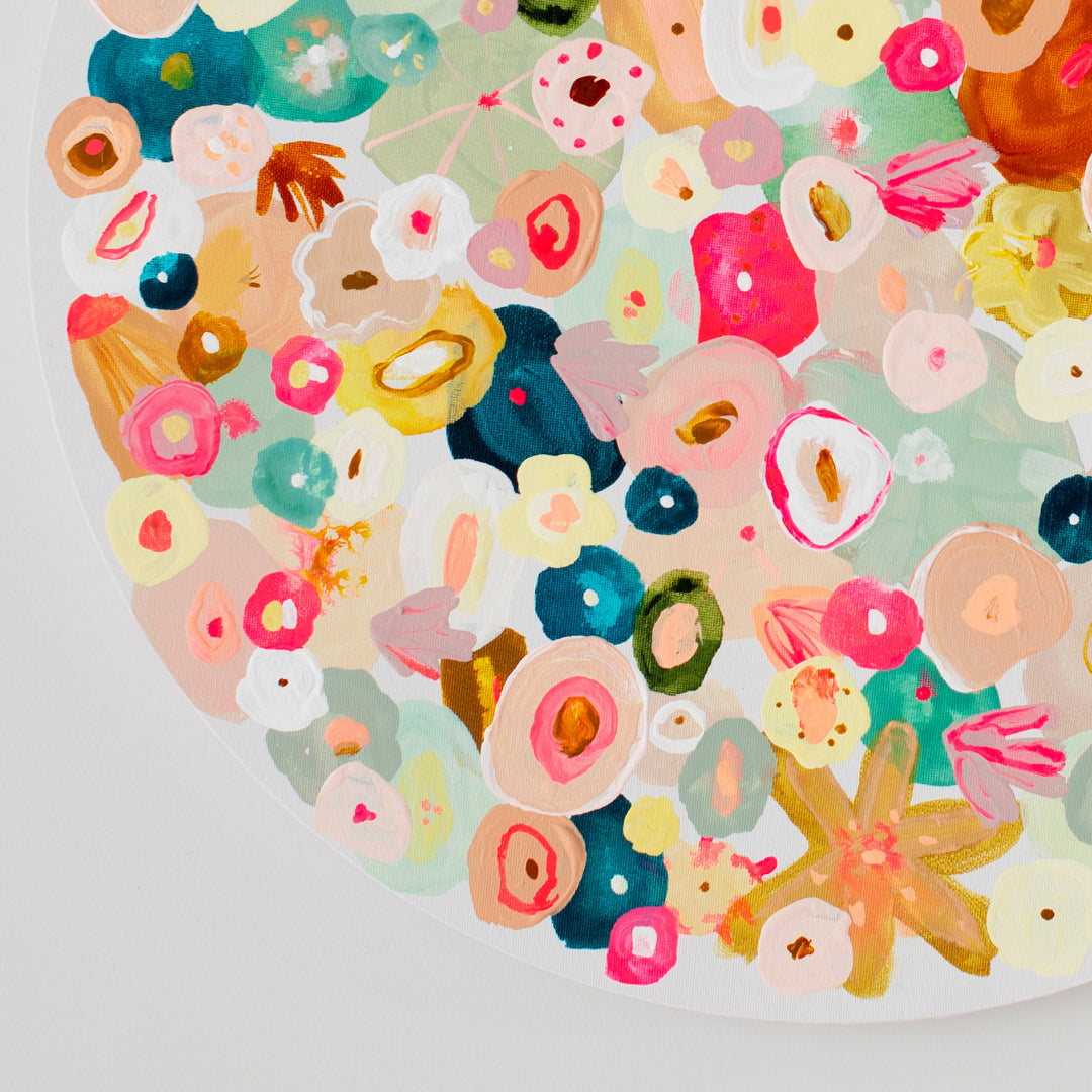 Lucky Charms - Original Artwork on Canvas by Jen Sievers