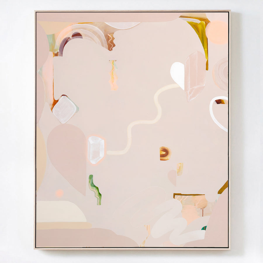 My Heart, Your Heart - Original Artwork on Canvas by Jen Sievers