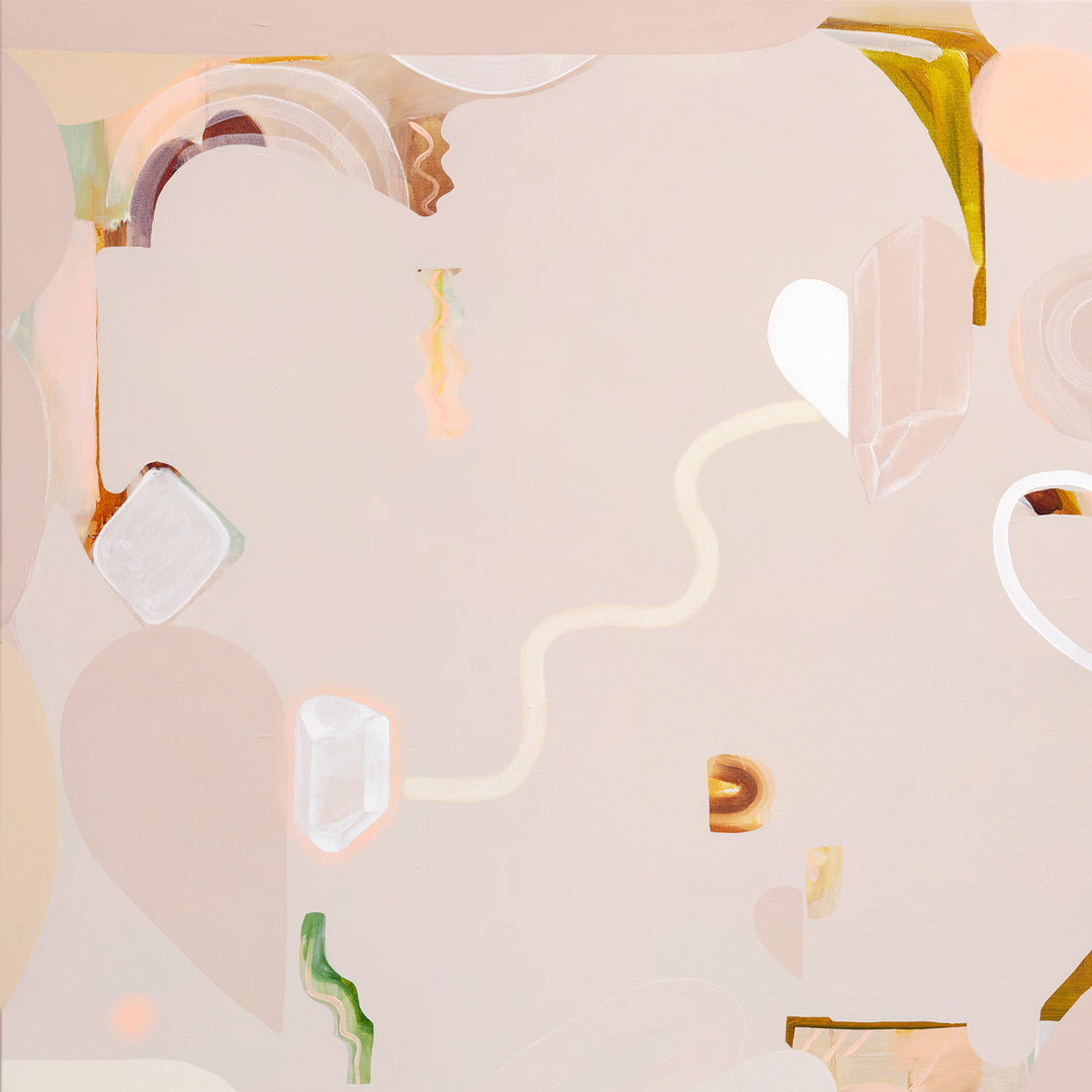 My Heart, Your Heart - Original Artwork on Canvas by Jen Sievers